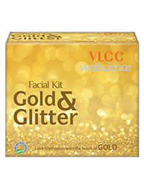 Gold & Glitter Facial Kit