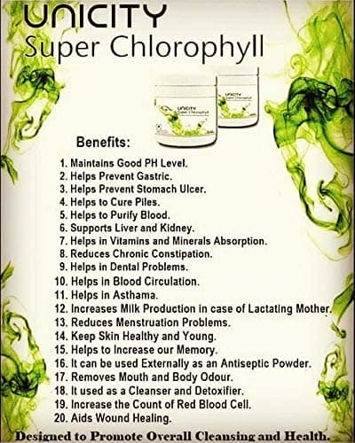 chlorophyll uses